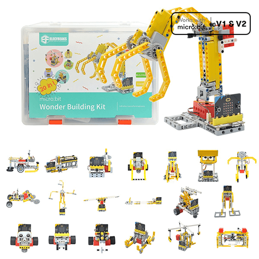 ELECFREAKS micro:bit 32 IN 1 Wonder Building Kit (Without micro:bit Board)